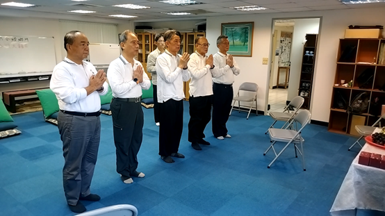 祝禱及報告引進弟子事宜